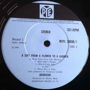 Donovan - A Gift From A Flower To A Garden (2xLP, Album + Box)