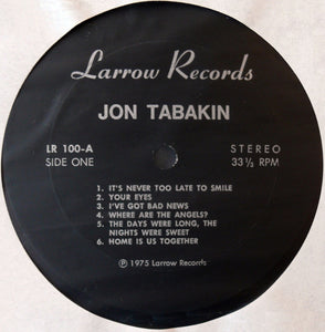 Jon Tabakin - Jon Tabakin (LP ALBUM)