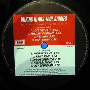 Copy of Talking Heads – True Stories