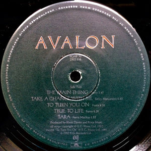 Roxy Music - Avalon (LP, Album)