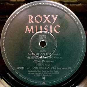Roxy Music - Avalon (LP, Album)