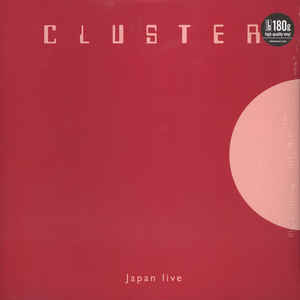 Cluster - Japan Live (LP ALBUM)