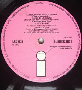 Quintessence (3) – Quintessence