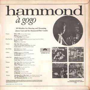 James Last And His Hammond Bar - Combo* ‎– Hammond À Gogo