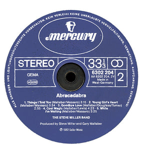 The Steve Miller Band* – Abracadabra