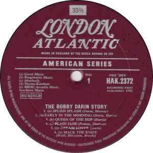 Bobby Darin – The Bobby Darin Story