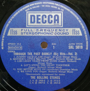 The Rolling Stones - Through The Past, Darkly (Big Hits Vol. 2) (LP, Comp, RE, Squ)