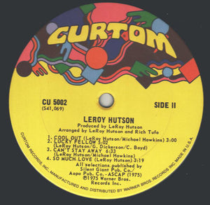 LEROY HUTSON - HUTSON ( 12" RECORD )