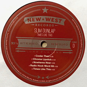 SLIM DUNLAP - THE OLD NEW ME / TIMES LIKE THIS ( 12" RECORD )
