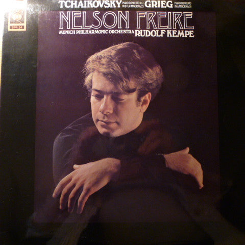 Tchaikovsky*, Grieg* - Nelson Freire, Munich Philharmonic Orchestra* / Rudolf Kempe - Piano Concerto No.1 In B Flat Minor, Op.23 / Piano Concerto In A Minor, Op.16 (LP)