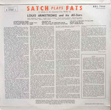 Load image into Gallery viewer, Louis Armstrong And His All-Stars ‎– Satch Plays Fats