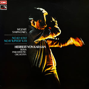 Mozart*, Herbert von Karajan – Symphonies No.40 K. 550 / No.41 "Jupiter" K. 551