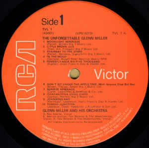 Glenn Miller And His Orchestra ‎– The Unforgettable Glenn Miller