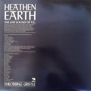 THROBBING GRISTLE - HEATHEN EARTH ( 12" RECORD )