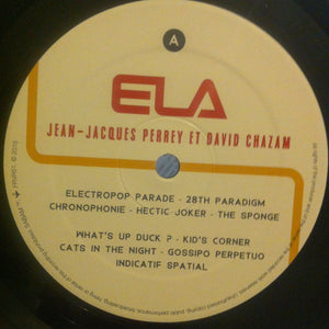 Jean-Jacques Perrey Et David Chazam - ELA (LP ALBUM)