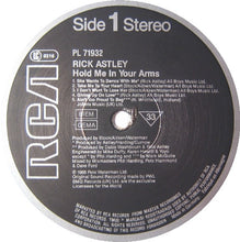 Load image into Gallery viewer, Rick Astley – Hold Me In Your Arms