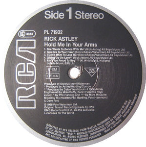 Rick Astley – Hold Me In Your Arms