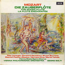 Load image into Gallery viewer, Mozart*, Vienna State Opera Chorus*, Vienna Philharmonic Orchestra*, Georg Solti ‎– Die Zauberflöte - The Magic Flute - La Flûte Enchantée