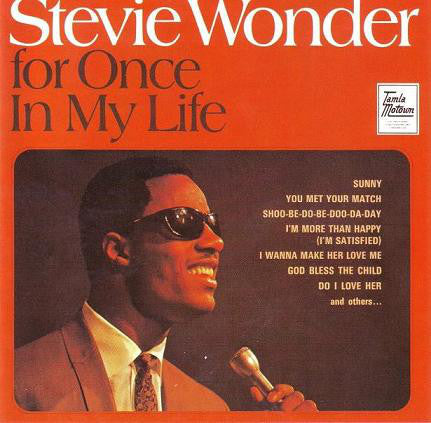 Stevie Wonder ‎– For Once In My Life