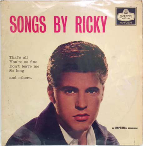 Ricky Nelson  ‎– Songs By Ricky