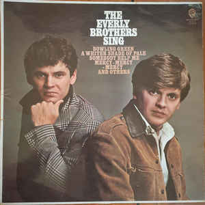 The Everly Brothers* ‎– The Everly Brothers Sing