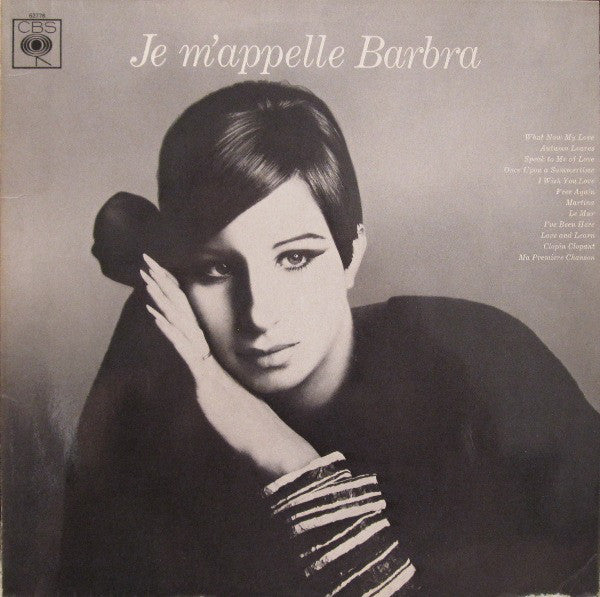 Barbra Streisand ‎– Je M'Appelle Barbra