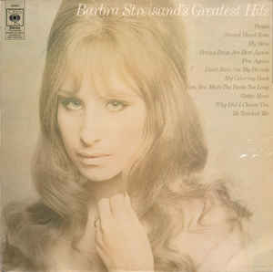 Barbra Streisand ‎– Barbra Streisand's Greatest Hits