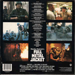 Various ‎– Stanley Kubrick's Full Metal Jacket - Original Motion Picture Soundtrack