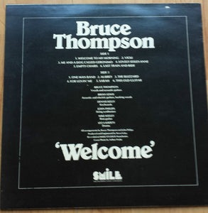 Bruce Thompson ‎– Welcome