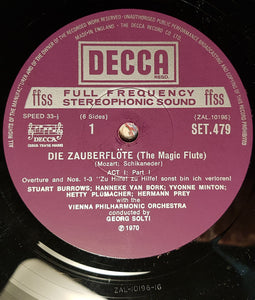 Mozart*, Vienna State Opera Chorus*, Vienna Philharmonic Orchestra*, Georg Solti – Die Zauberflöte - The Magic Flute - La Flûte Enchantée