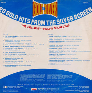 The Beverley-Phillips Orchestra* ‎– Gold On Silver - 20 Gold Hits From The Silver Screen