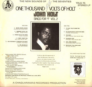 John Holt ‎– One Thousand Volts Of Holt