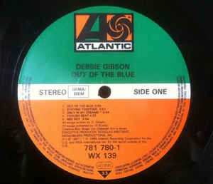 Debbie Gibson ‎– Out Of The Blue