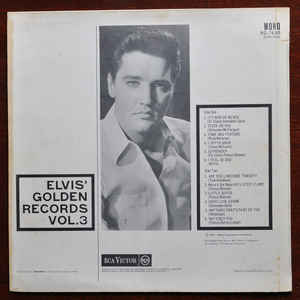 Elvis Presley ‎– Elvis' Golden Records, Vol. 3