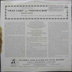Tchaikovsky* - Philharmonia Orchestra, Wolfgang Sawallisch – Swan Lake & Nutcracker Ballet Suites