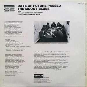 The Moody Blues With The London Festival Orchestra Conducted By Peter Knight‎– Days Of Future Passed