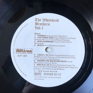 The Whitehead Brothers ‎– Vol 1
