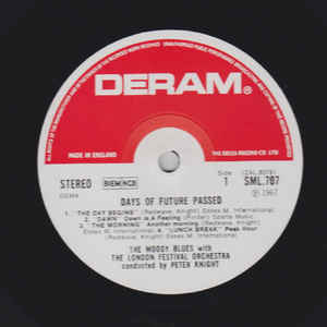The Moody Blues With The London Festival Orchestra Conducted By Peter Knight (5) – Days Of Future Passed