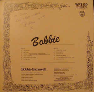 Bobbie Barnwell ‎– Bobbie