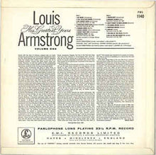 Load image into Gallery viewer, Louis Armstrong ‎– His Greatest Years - Volume 1