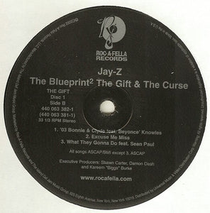 Jay-Z ‎– The Blueprint² The Gift & The Curse