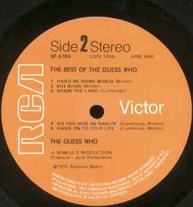 The Guess Who – The Best Of The Guess Who