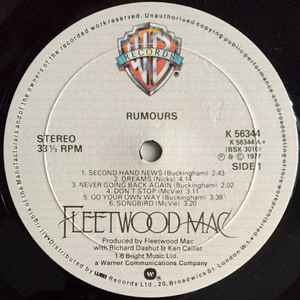 Fleetwood Mac - Rumours ( Vinyl )