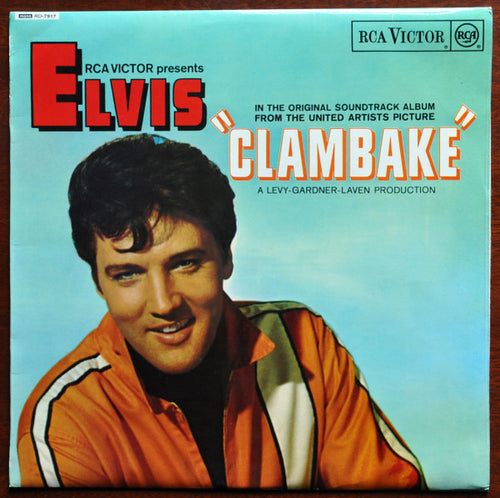 Elvis* - Clambake (LP, Album, Mono)