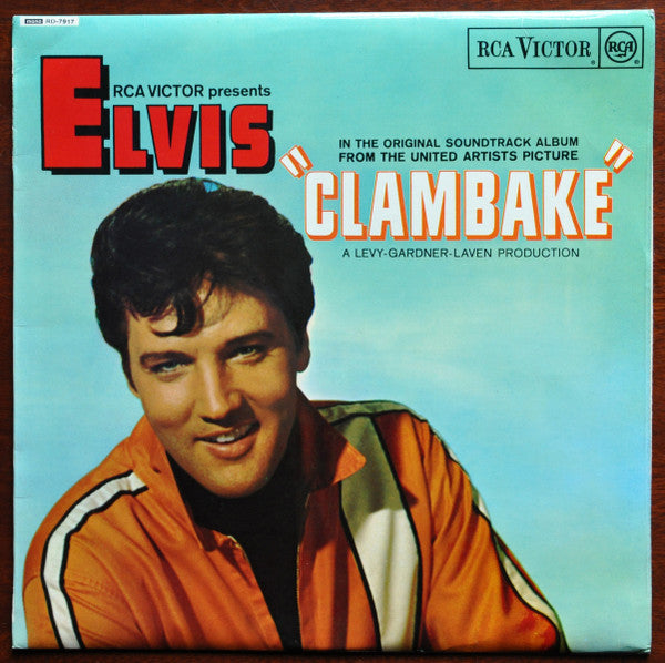 Elvis* - Clambake (LP, Album, Mono)