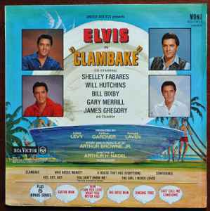 Elvis* - Clambake (LP, Album, Mono)