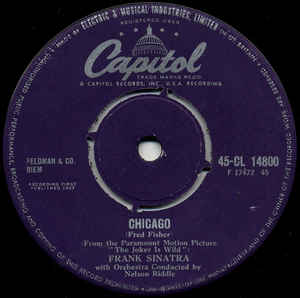 FRANK SINATRA - CHICAGO ( 12