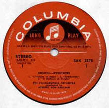 Load image into Gallery viewer, Gioacchino Rossini - Rossini Overtures (LP, Album)