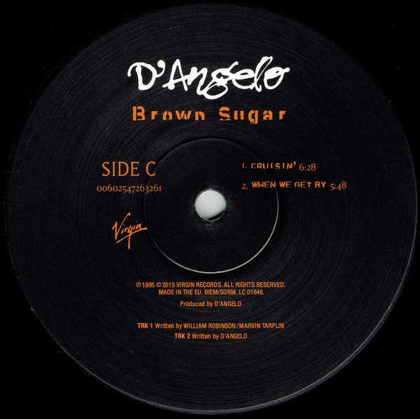 2discs LP DAngelo Brown Sugar (180g) 00602547240811 Virgin 未開封 /00520 D'Angelo - Brown Sugar (2xLP, Album, RE, 180)