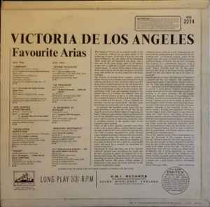 Victoria De Los Angeles – Favourite Arias